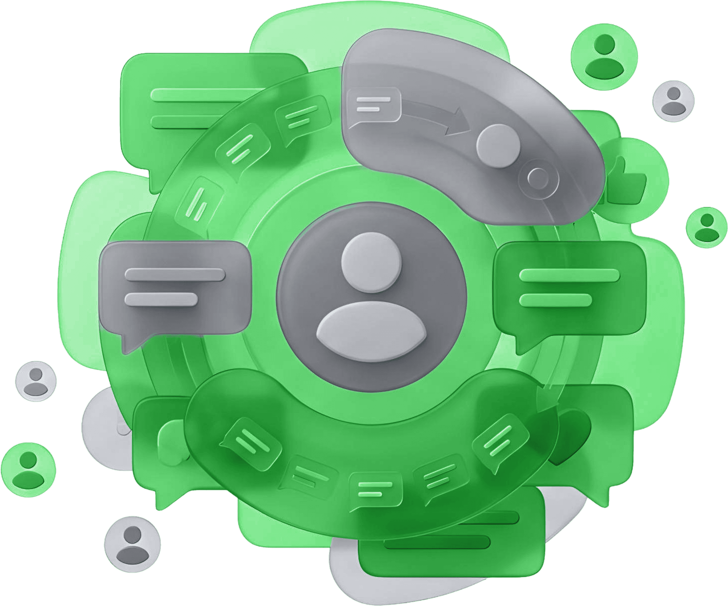 CRM systems and integrations illustration