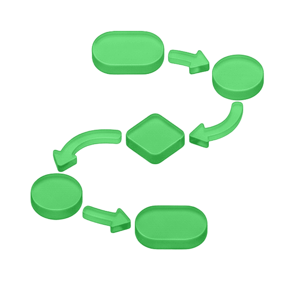 Automated operational workflows icon