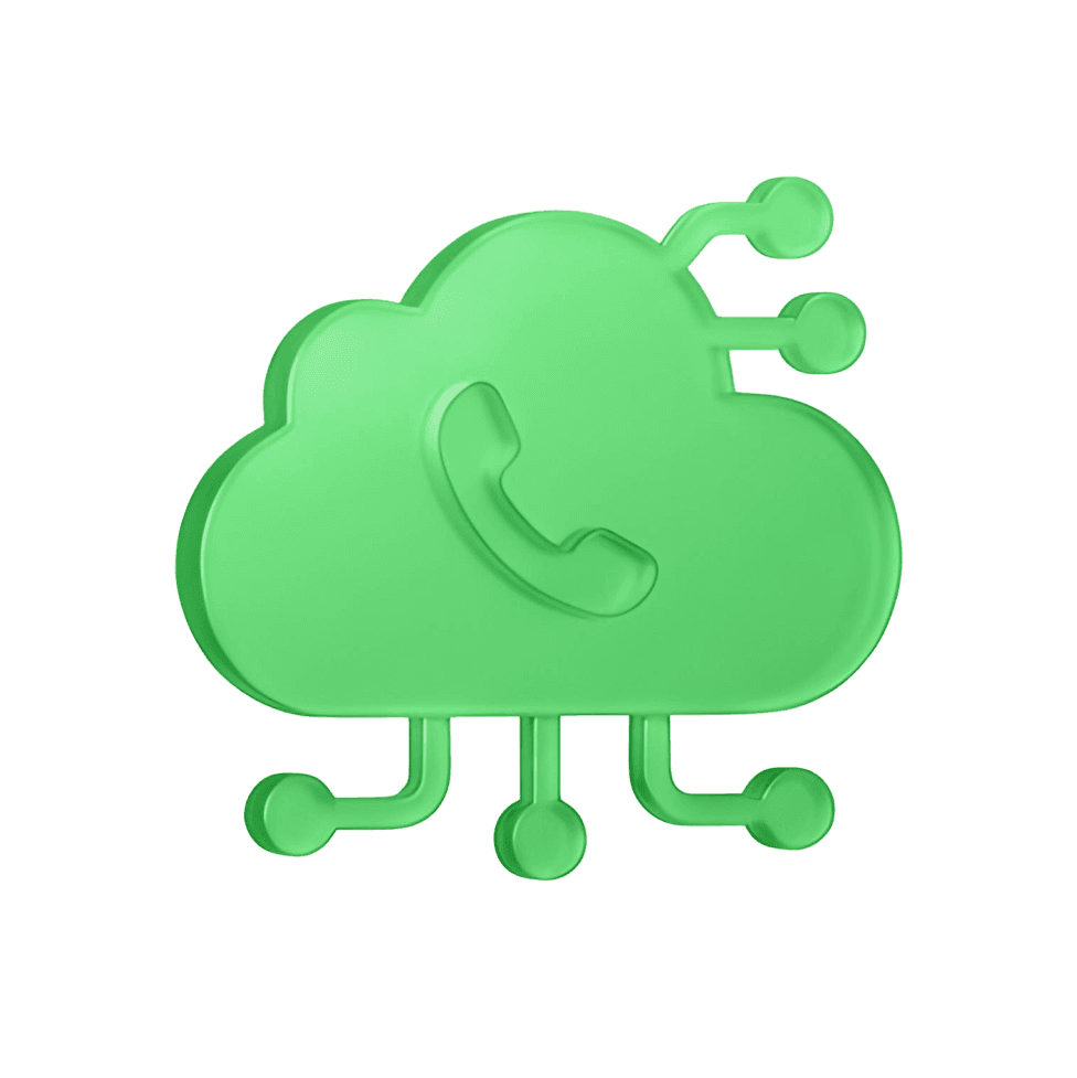 Cloud PBX and call management icon
